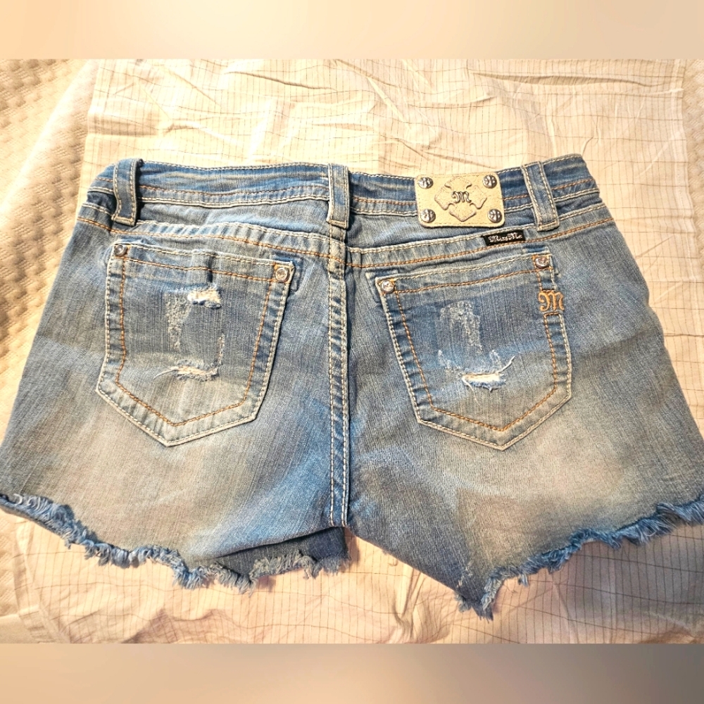 Miss Me cutoff shorts